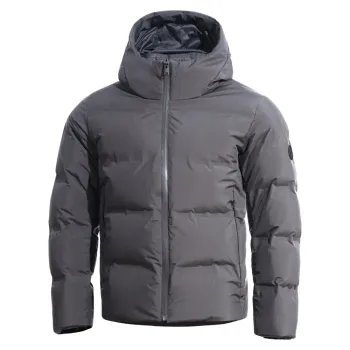 Φωτογραφία Omega Down Jacket σε Cinder Grey χρώμα
