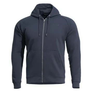 Φωτογραφία Griffin Hood Sweater σε Midnight Blue χρώμα