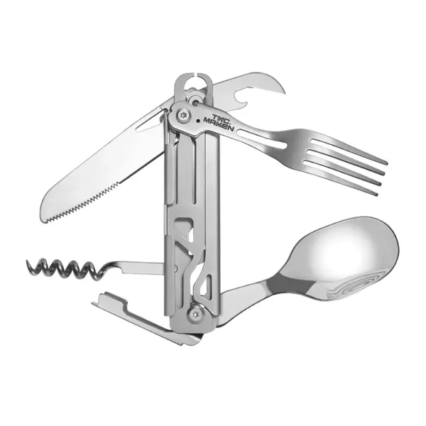 Φωτογραφία Thor Camping Utensils σε Silver χρώμα