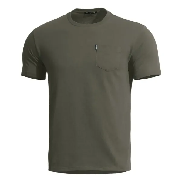 Φωτογραφία Ageron T-Shirt With Pocket σε Ral7013 χρώμα