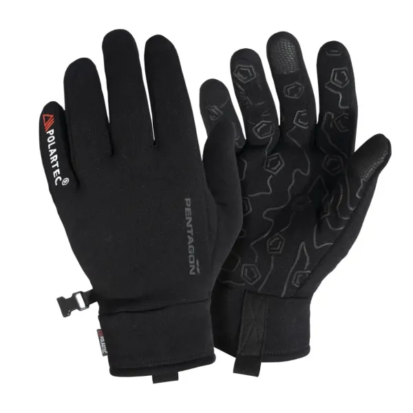 Φωτογραφία Ursus Power Stretch Polartec® Gloves σε Black χρώμα