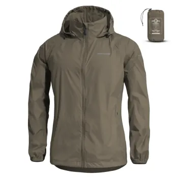 Φωτογραφία Cloudburst Packable Womens Rain Jacket - σε Ral7013 χρώμα
