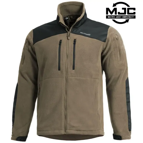 Φωτογραφία Nestor Tactical Fleece σε Coyote χρώμα