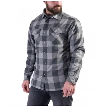 Φωτογραφία Bliss Flannel Jacket K08039 σε Olive Checks χρώμα