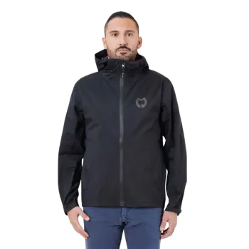 Εικόνα Rain Coat Αδιάβροχο Μπουφάν Μεμβράνη σε Black χρώμα