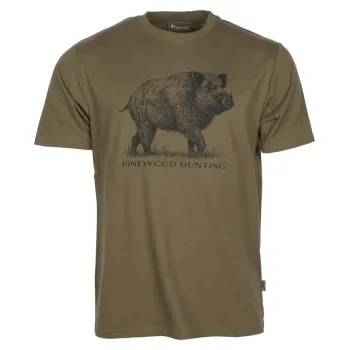 Εικόνα Wildboar T-Shirt Μπλουζάκι Pinewood σε Khaki χρώμα