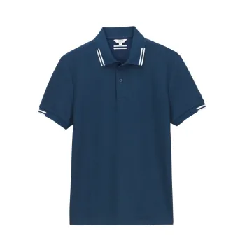 Εικόνα Pleuro Ανδρικό Polo T-Shirt Μπλουζάκι σε Blue χρώμα