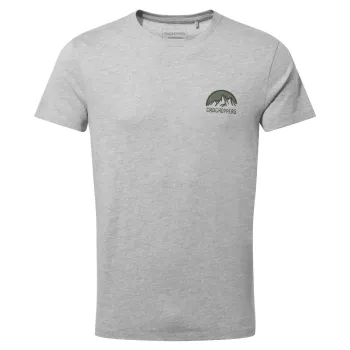 Εικόνα Mightie Κοντομάνικο T-Shirt Μπλουζάκι σε Grey χρώμα