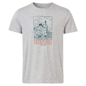 Εικόνα Lugo Κοντομάνικο T-Shirt Μπλουζάκι σε Grey χρώμα