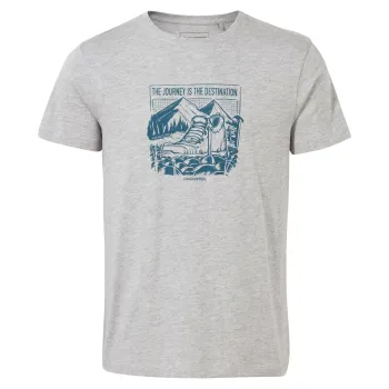 Εικόνα Lugo Κοντομάνικο T-Shirt Μπλουζάκι σε Grey χρώμα