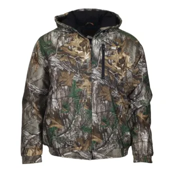 Εικόνα Ανδρικό Camo Μπουφάν Μεγάλο Μέγεθος σε Camo Khaki χρώμα