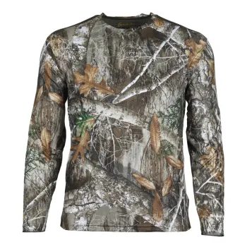 Εικόνα Τεχνικό Μακρυμάνικο T-Shirt Μπλουζάκι σε Camo Khaki χρώμα