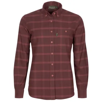 Εικόνα Varnamo Flannel Γυναικείο Πουκάμισο Pinewood σε Purple χρώμα