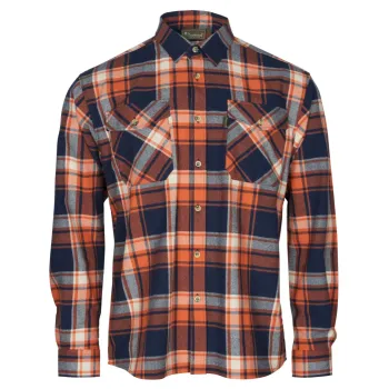 Εικόνα Harjedalen Πουκάμισο Pinewood σε Navy-Orange χρώμα