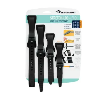 Φωτογραφία Stretch-Loc All Sizes 20mm 4pack σε Black χρώμα