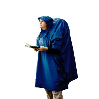 Εικόνα Tarp Poncho Αδιάβροχο Πόντσο - Μουσαμάς σε Blue χρώμα