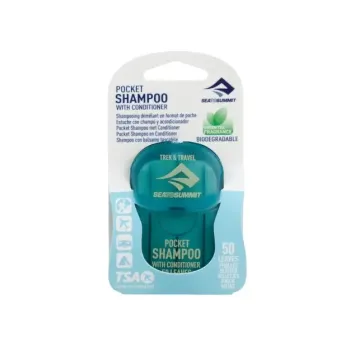 Φωτογραφία Trek & Travel Pocket Conditioning Shampoo 50 Leaf Σαμπουάν Σε Μορφή Φύλλων σε  χρώμα