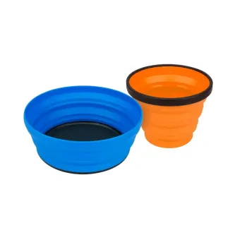Εικόνα X-Set: 2-Pce (X-Mug,X Bowl & Storage Pouch) Σετ Πτυσσόμενων Δοχείων σε χρώμα Multicolor