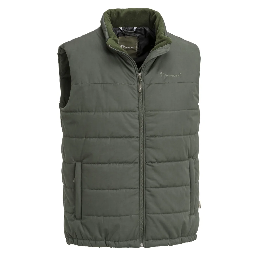 Εικόνα Varnamo Padded Γιλέκο Pinewood σε Khaki χρώμα